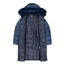 CMP Wintermantel Coat Fix Hood (Glanzeffekt, warm) inkblau Damen